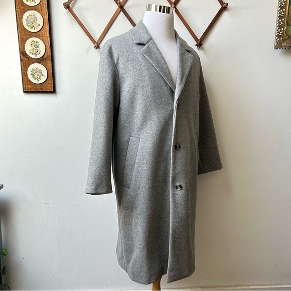 H&M Wool Gray Overcoat - Picture 7 of 11